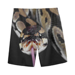 Python Snake Print Men's Sports Shorts