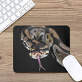 Python Snake Print Mouse Pad