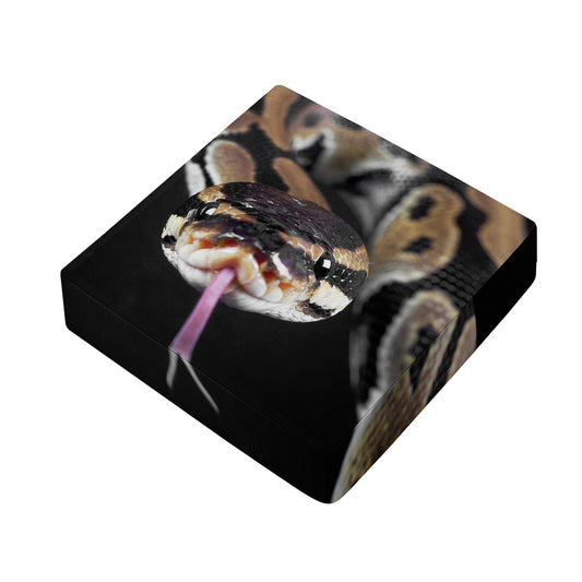 Python Snake Print Outdoor Seat Cushion Cover