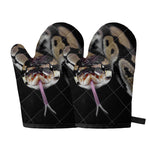 Python Snake Print Oven Mitts