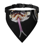 Python Snake Print Over The Collar Dog Bandana