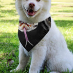 Python Snake Print Over The Collar Dog Bandana