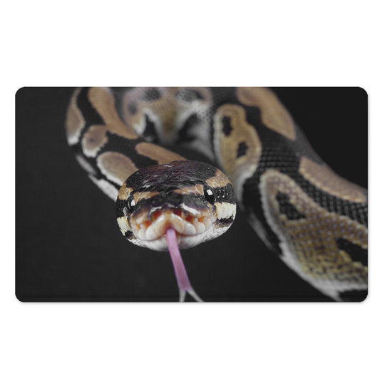 Python Snake Print Polyester Doormat