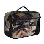 Python Snake Print Portable Lunch Bag