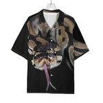 Python Snake Print Rayon Hawaiian Shirt