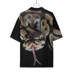 Python Snake Print Rayon Hawaiian Shirt