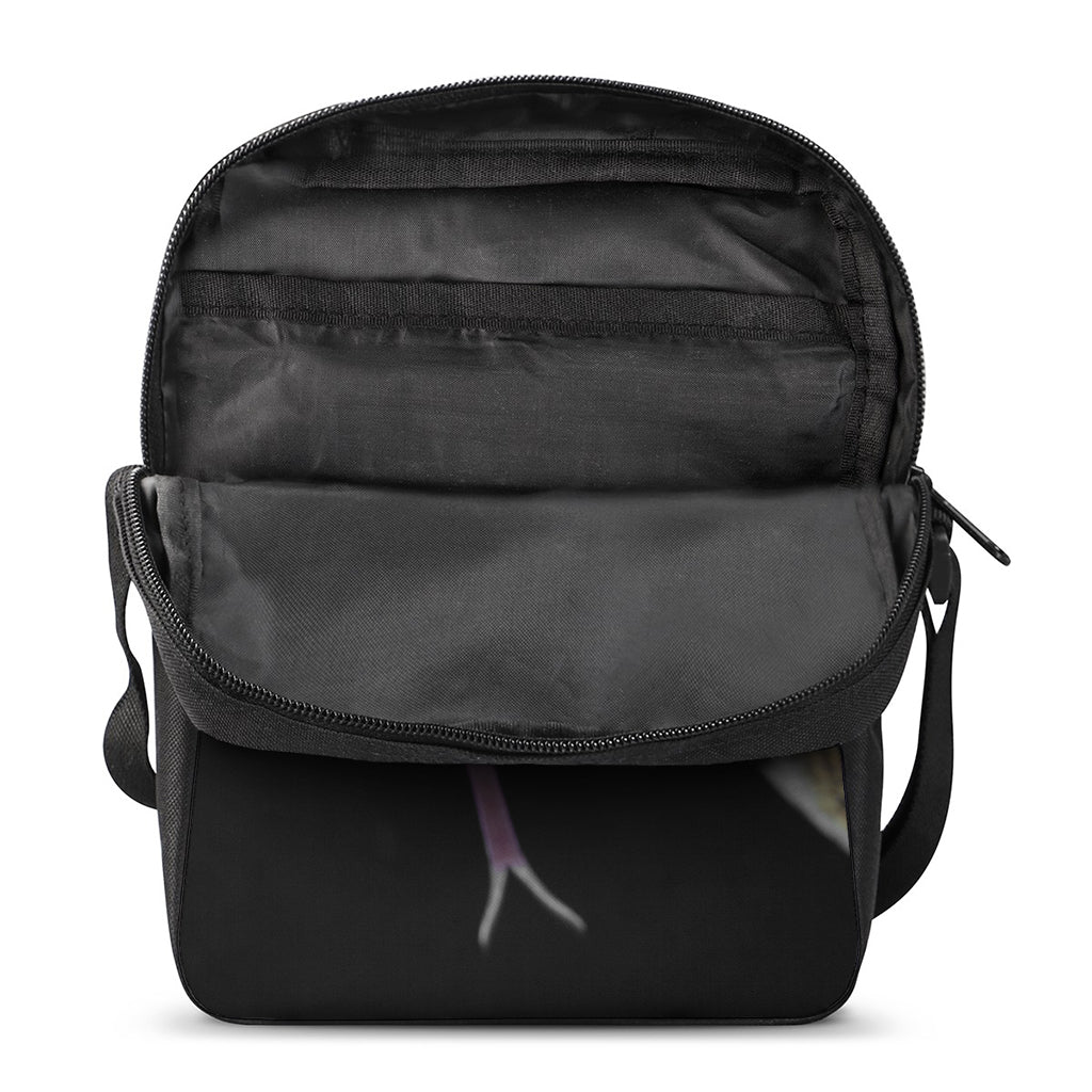 Python Snake Print Rectangular Crossbody Bag