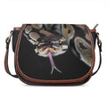 Python Snake Print Saddle Bag