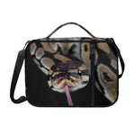 Python Snake Print Shoulder Strap Bible Bag