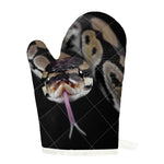 Python Snake Print Single Oven Mitt