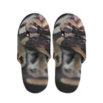 Python Snake Print Slippers