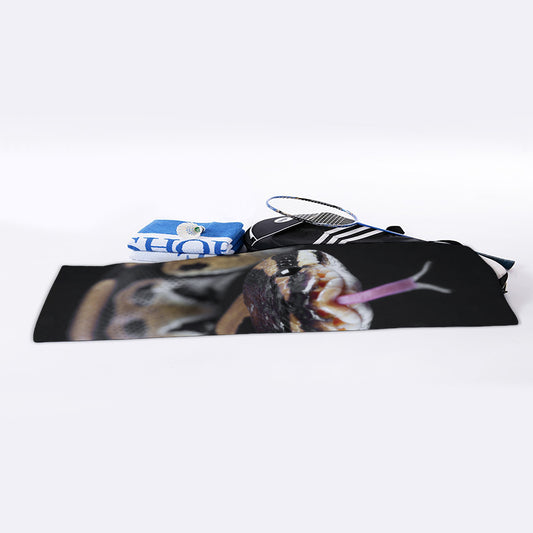 Python Snake Print Sports Towel