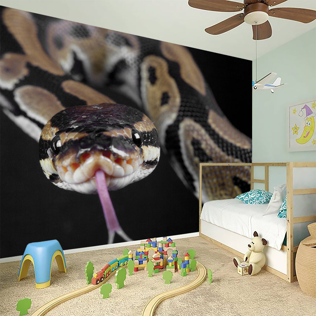 Python Snake Print Wall Sticker
