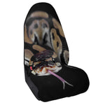 Python Snake Print Waterproof Car Seat Cover
