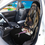 Python Snake Print Waterproof Car Seat Cover