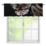 Python Snake Print Window Valance