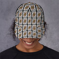 Queen Of Clubs Pattern Print Baseball Cap
