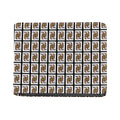 Queen Of Clubs Pattern Print Bifold Wallet