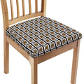 Queen Of Clubs Pattern Print Chair Cushion Cover