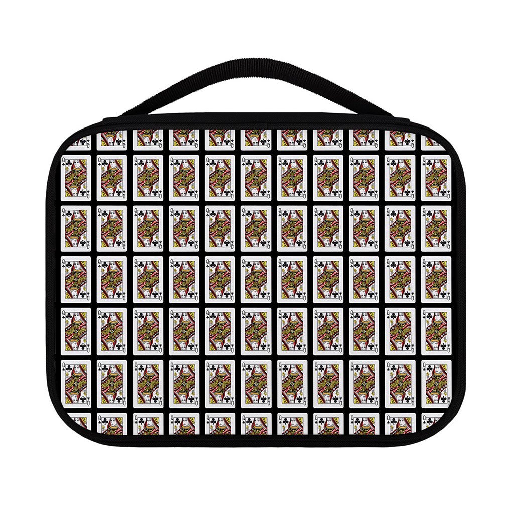 Queen Of Clubs Pattern Print Classic Bible Case