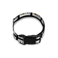 Queen Of Clubs Pattern Print Dog Collar