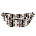 Queen Of Clubs Pattern Print Fanny Pack