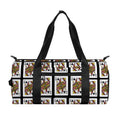 Queen Of Clubs Pattern Print Gym Bag