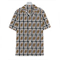 Queen Of Clubs Pattern Print Hawaiian Shirt