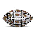 Queen Of Clubs Pattern Print Rugby Ball