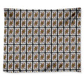 Queen Of Clubs Pattern Print Tapestry