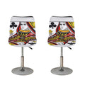 Queen Of Clubs Playing Card Print Bar Stool Covers