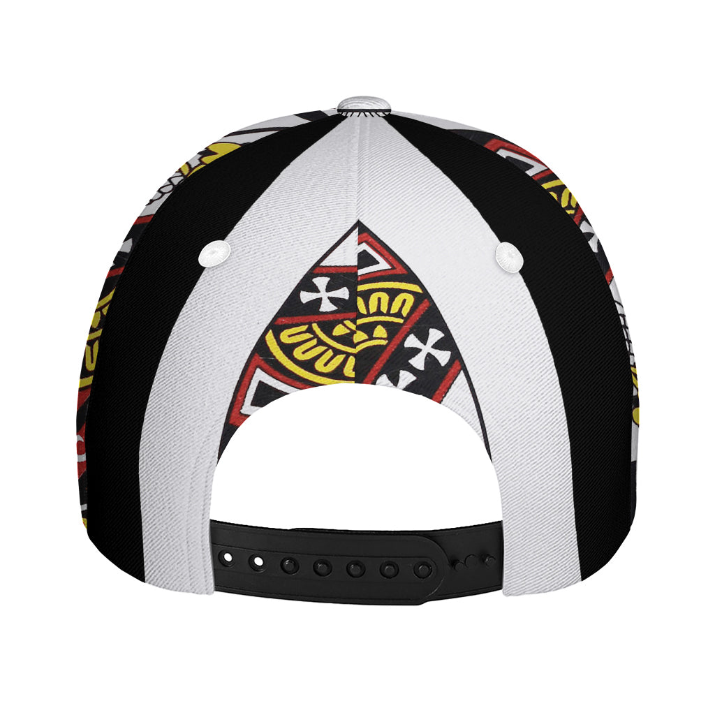 Queen Of Clubs Playing Card Print Baseball Cap