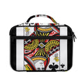 Queen Of Clubs Playing Card Print Briefcase Bible Bag