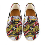 Queen Of Clubs Playing Card Print Casual Shoes