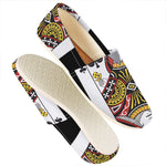 Queen Of Clubs Playing Card Print Casual Shoes