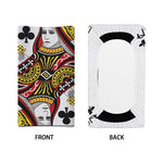 Queen Of Clubs Playing Card Print Changing Pad Cover