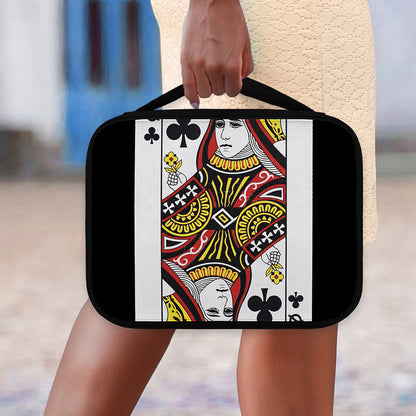 Queen Of Clubs Playing Card Print Classic Bible Case