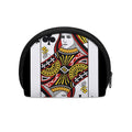 Queen Of Clubs Playing Card Print Coin Purse