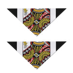 Queen Of Clubs Playing Card Print Dog Bandana