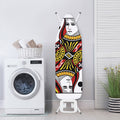 Queen Of Clubs Playing Card Print Ironing Board Cover