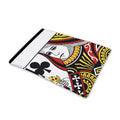 Queen Of Clubs Playing Card Print Pet Cooling Mat Cover