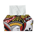 Queen Of Clubs Playing Card Print Rectangle Tissue Box Cover