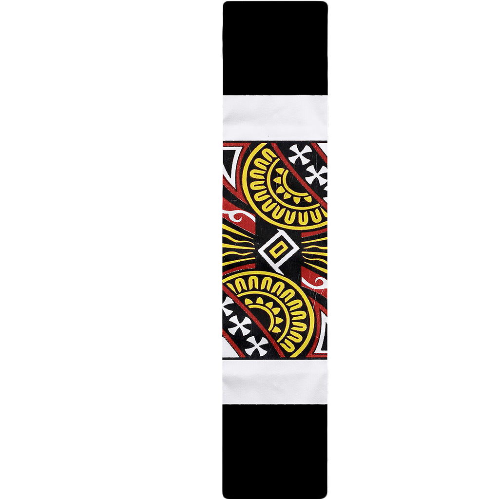 Queen Of Clubs Playing Card Print Table Runner