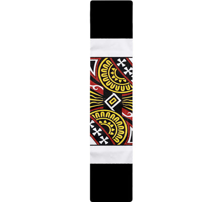Queen Of Clubs Playing Card Print Table Runner
