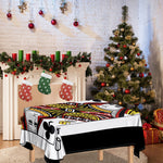 Queen Of Clubs Playing Card Print Tablecloth