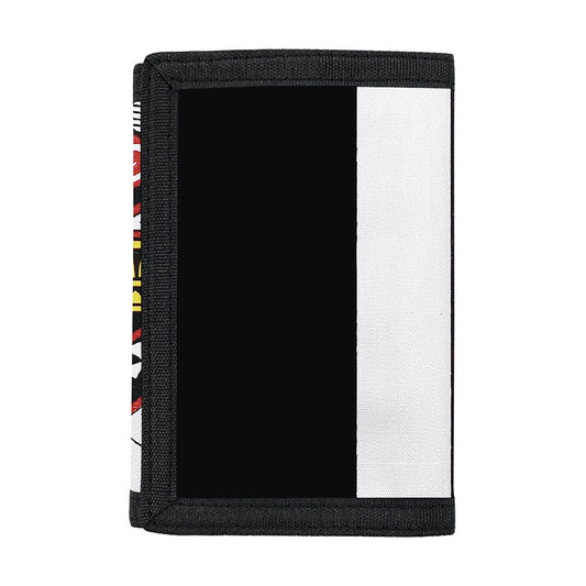 Queen Of Clubs Playing Card Print Trifold Wallet