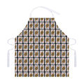 Queen Of Diamonds Pattern Print Adjustable Apron