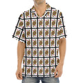 Queen Of Diamonds Pattern Print Aloha Shirt