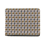 Queen Of Diamonds Pattern Print Bifold Wallet