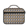 Queen Of Diamonds Pattern Print Briefcase Bible Bag